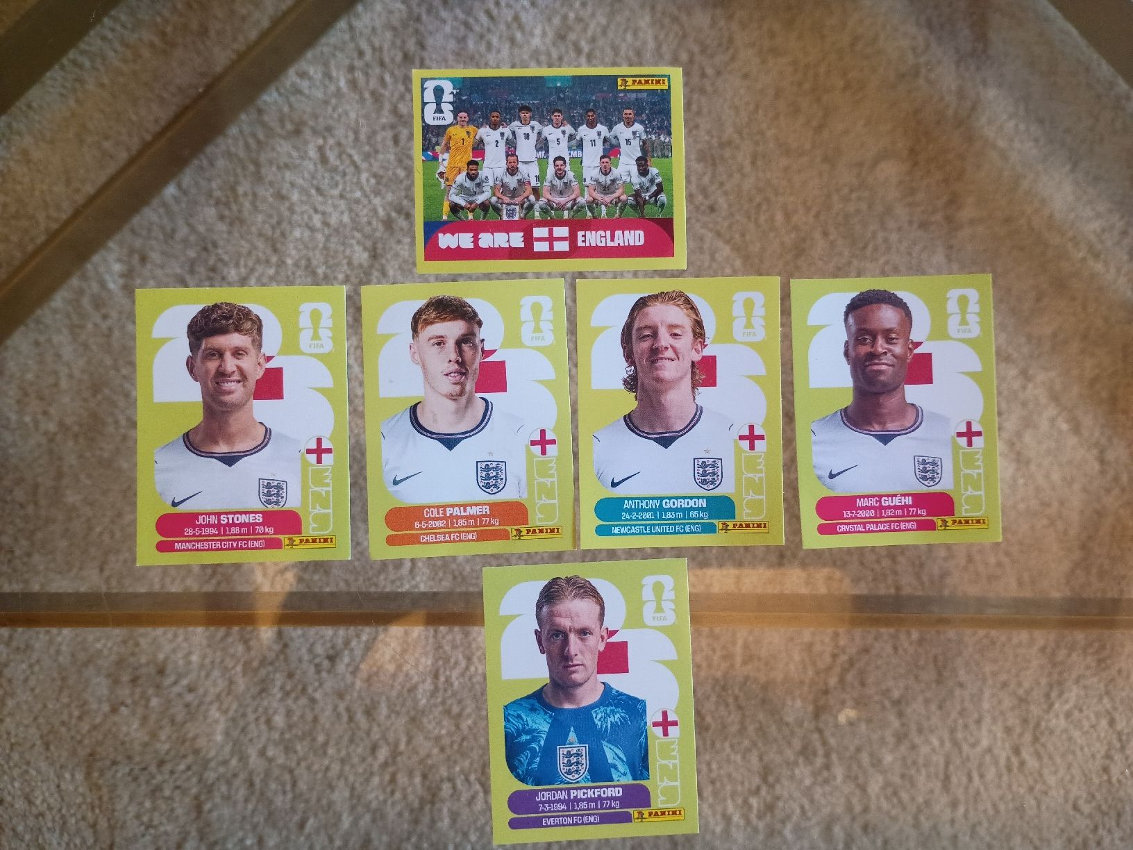 Autocollants: England team Panina stickers – Neuf (Voir description) à Gstaad par ale_9xcn