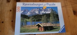 Ravensburger Puzzle 500 Teile - Bergsee-Motiv