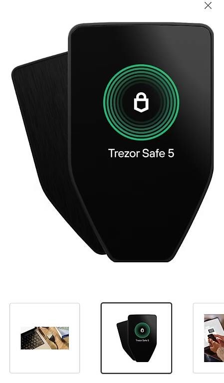 Brieftaschen: Vends wallet Trezor safe 5 neuf noir – Gebraucht aus Pully von lio_5wrh 1