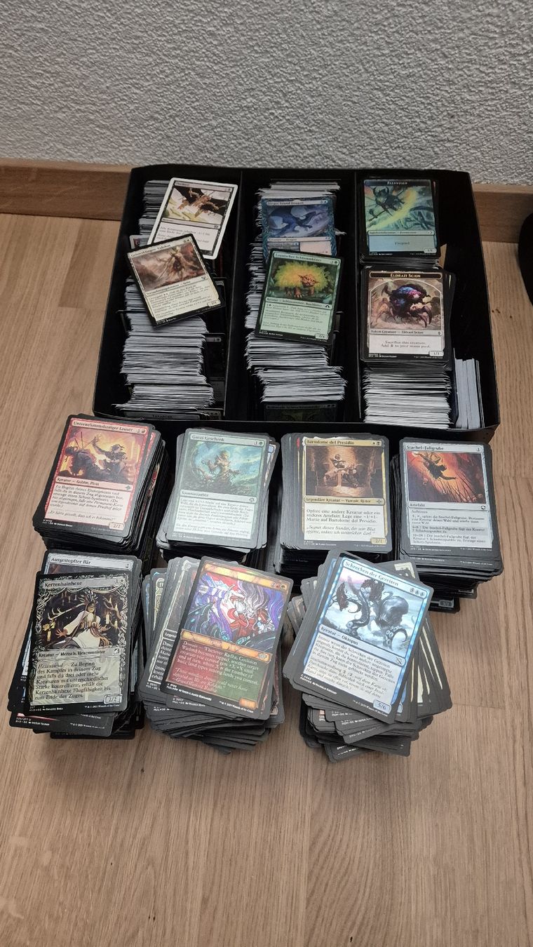 Magic The Gathering Sammelbilder & Trading cards: Viele C/UC MTG – Gebraucht aus Burgdorf von Spfulg
