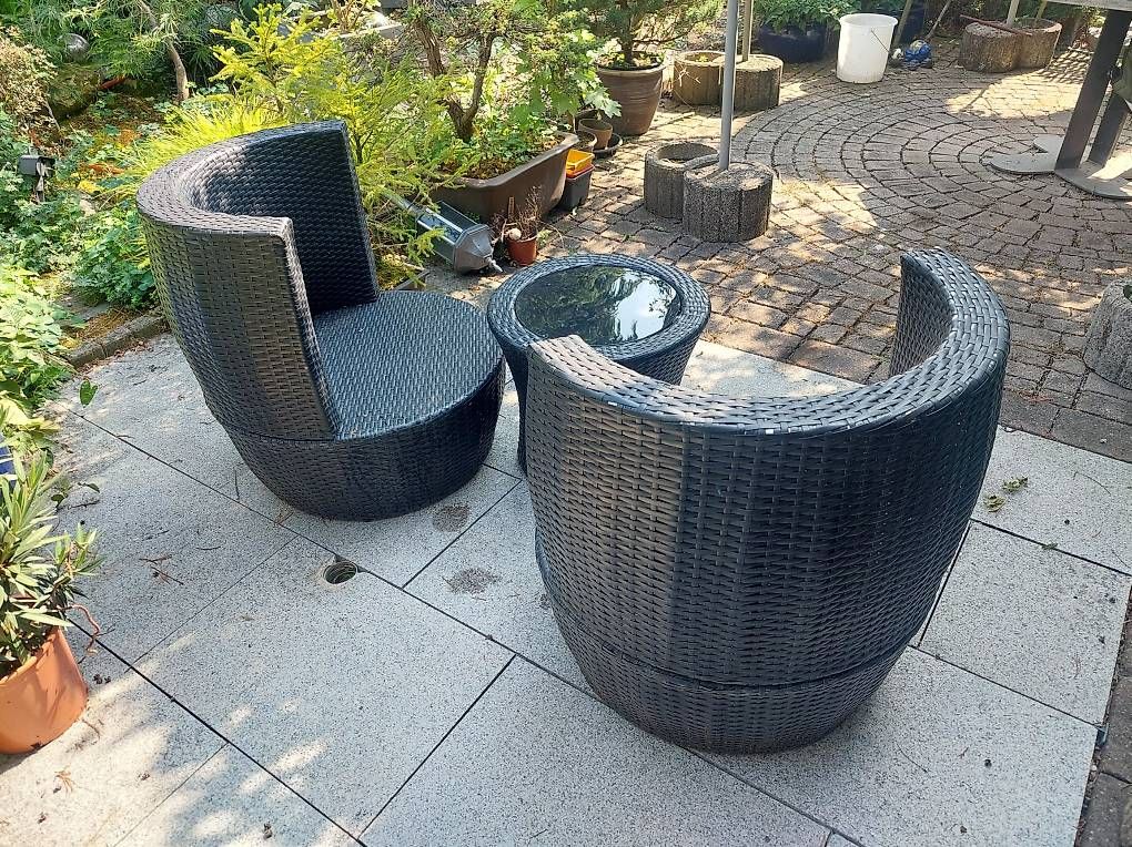 Tischset: Rattanlounge – Gebraucht aus Abtwil AG von marestaro 1