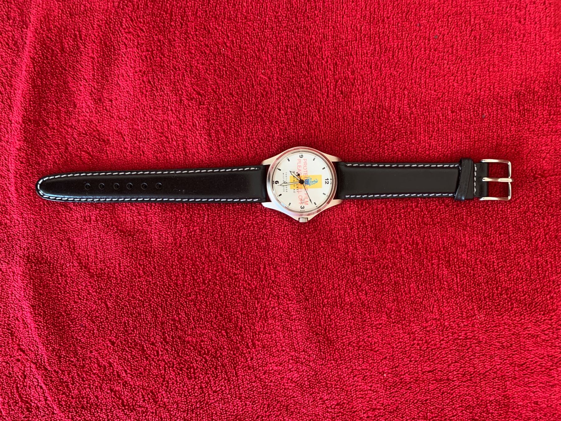 Orologi: Uhr der Wäscherei Mariano – Nuovo e nell'imballaggio originale da Zürich venduto da Olimpied 4
