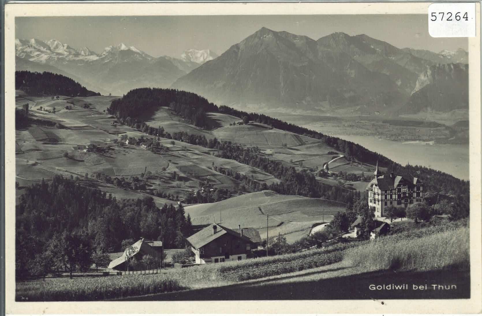Cartoline postali: Goldiwil bei Thun – Usato da Ettingen venduto da Kartenplanet