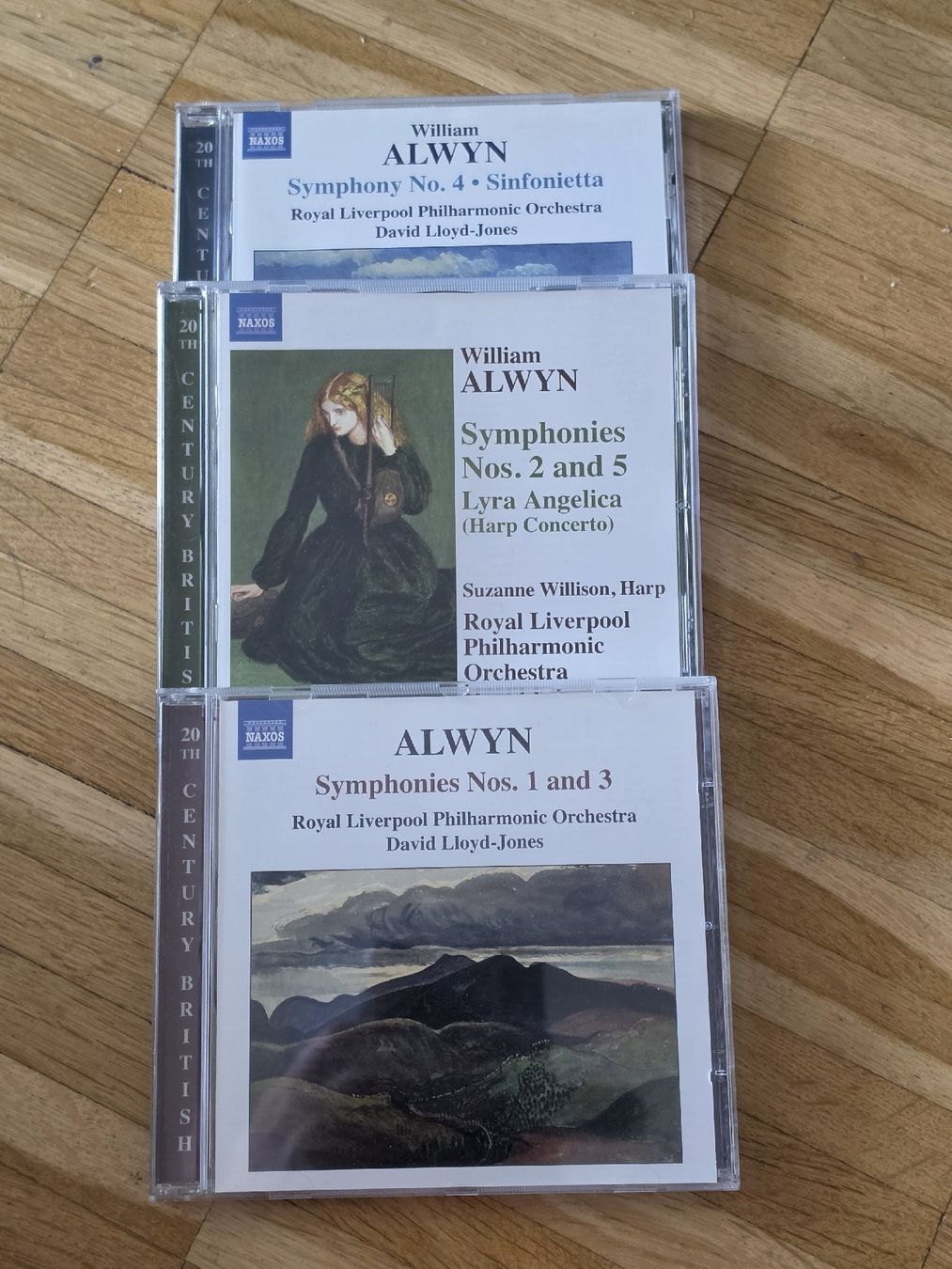 CDs: 3CDs: William Alwyn: Symphonies Nos 1-5 – Gebraucht aus Aesch BL von immon