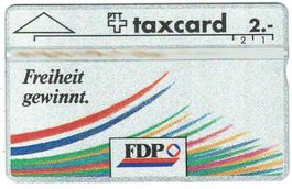 Taxcard 104F_15000 FDP deutsch ungebraucht