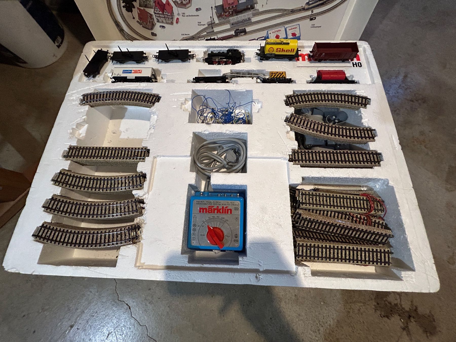 Märklin Modellini di ferrovie: Märklin H0 Starterset 2965 – Usato da Riehen venduto da Polymorpheus 1