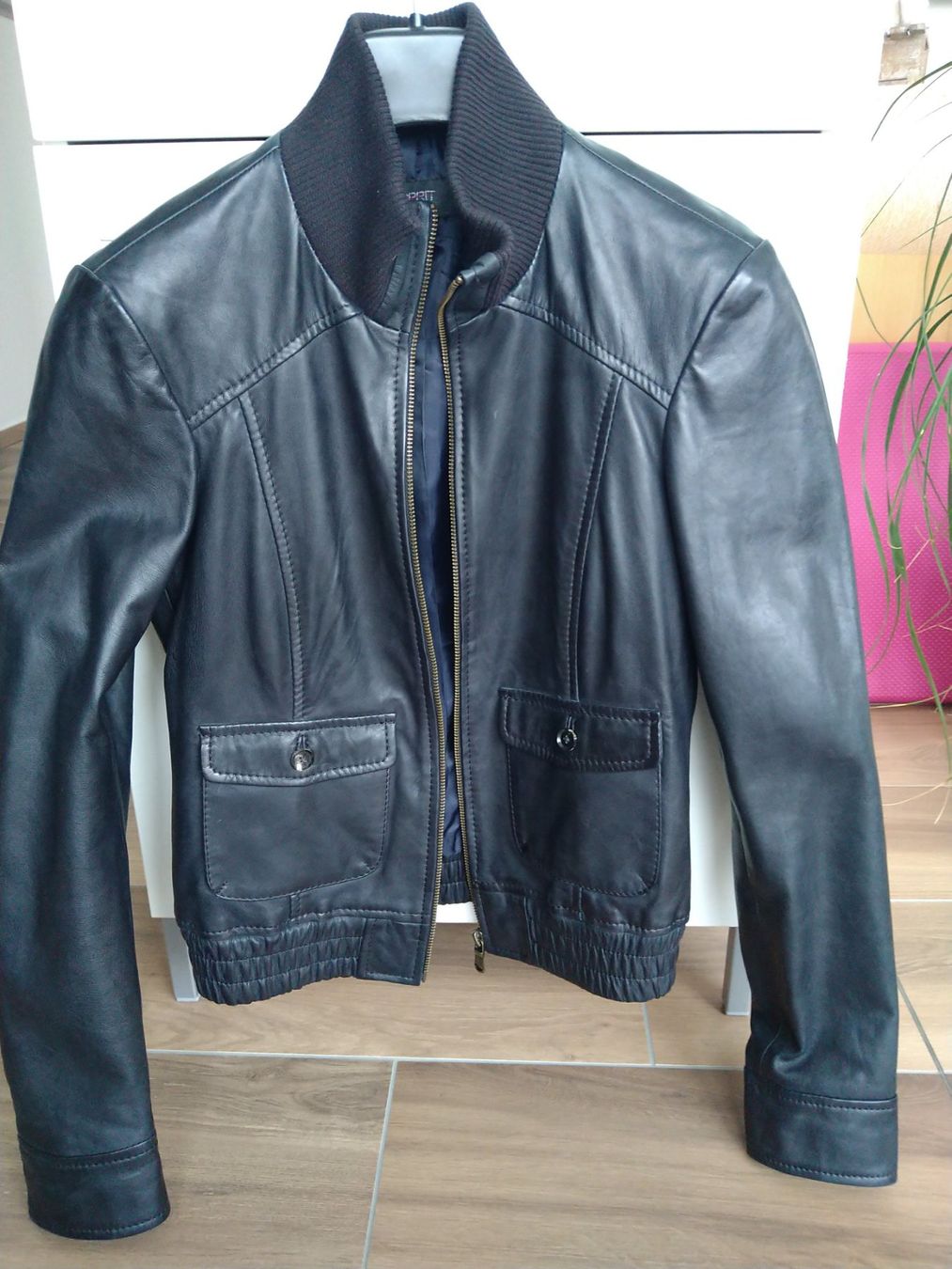 Giacche: Lederjacke schwarz Damen Esprit Gr.34 – Usato da Zürich venduto da Bauer19