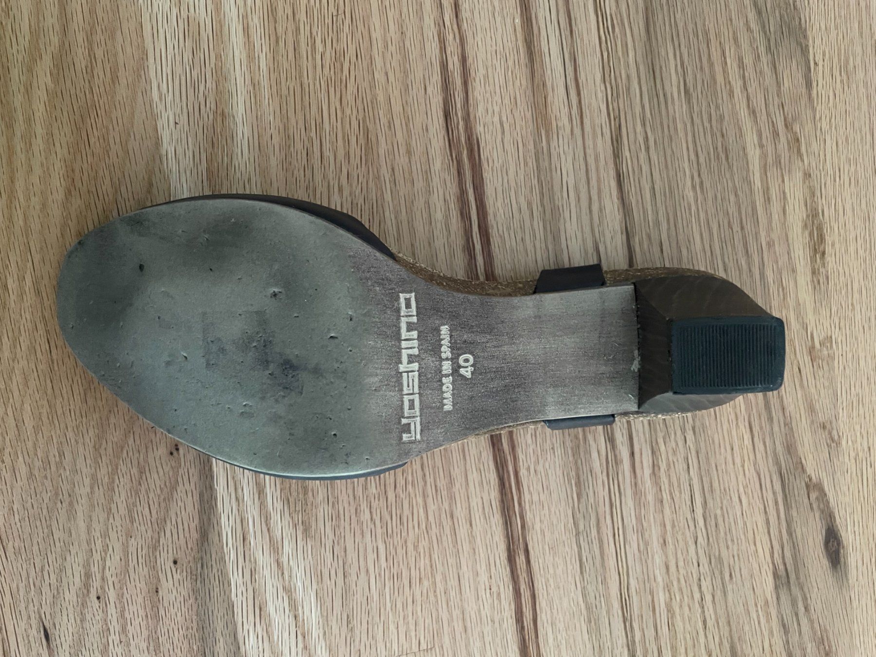 Scarpe da donna: Offene Sommerschuhe Grösse 39 - 40 – Usato da Brig venduto da Pfingstrose_3 1