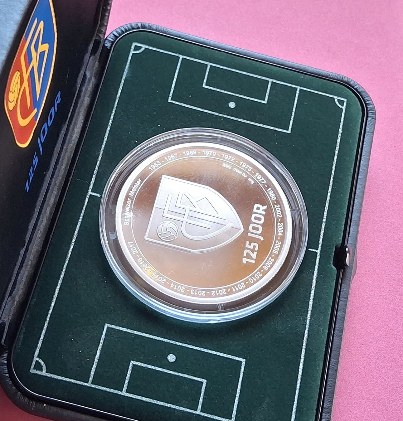 Medaglie: FC BASEL 2018 - 5 OZ FEINSILBER – Nuovo (secondo la descrizione) da Boniswil venduto da dpd4coins 7
