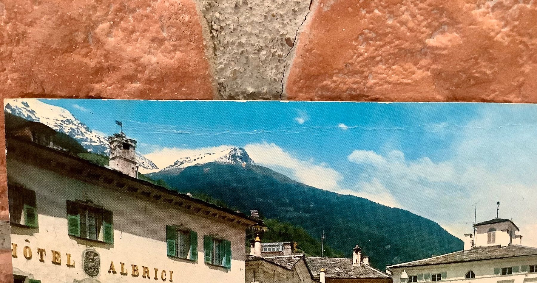 Cartes postales: 1969 - POSCHIAVO Piazza Comunale - Oldtimer & belebt – D'occasion à Root par ENGLAND-TREASURES 3