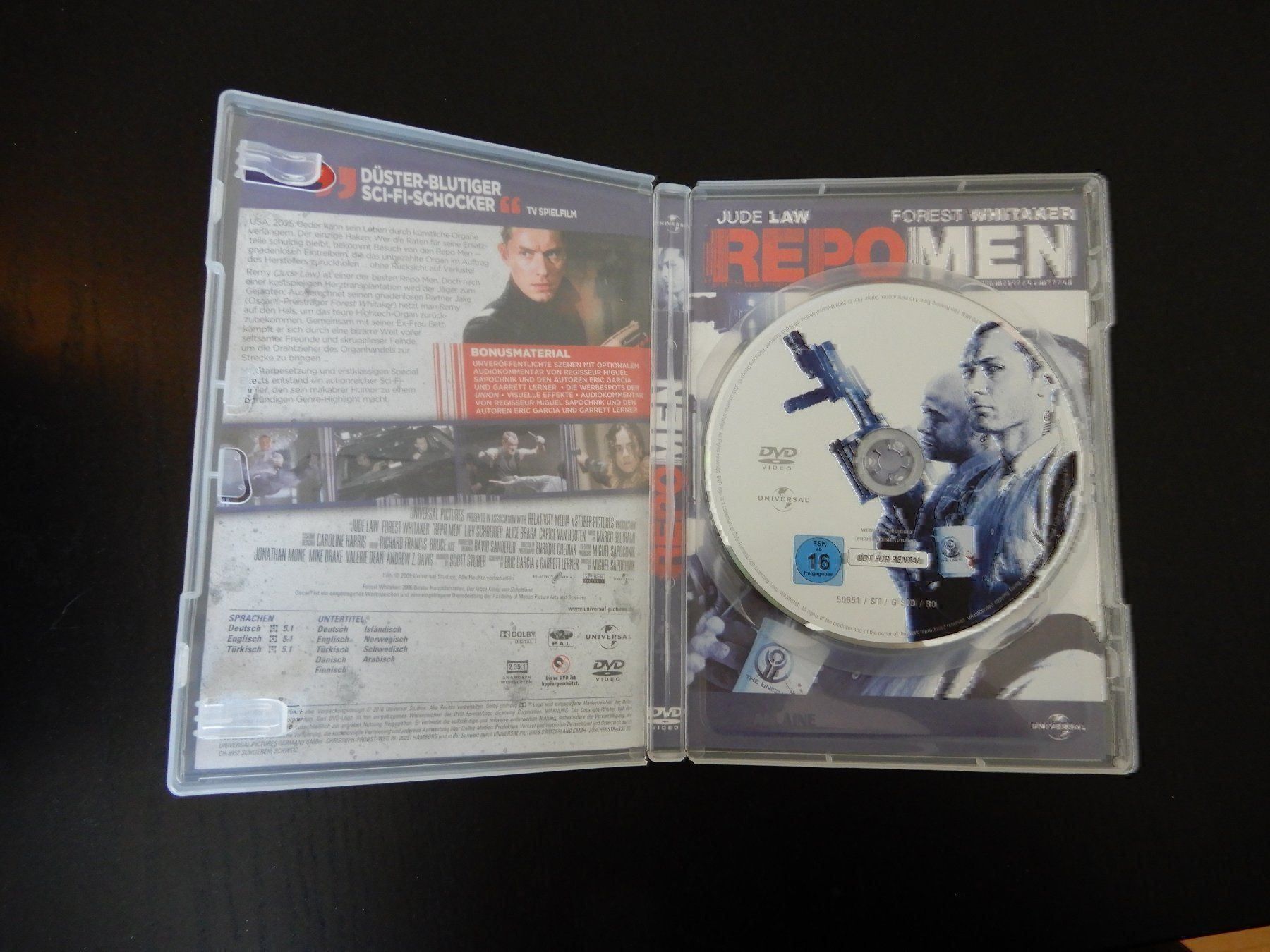 Tutti i DVDs: Repo Men – Usato da Erstfeld venduto da Uhu1980 1