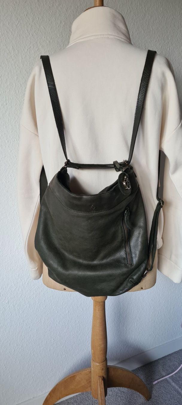 Taschen für Damen: Harbour 2nd Cityrucksack in grün – Gebraucht aus Zürich von Stephs13 1