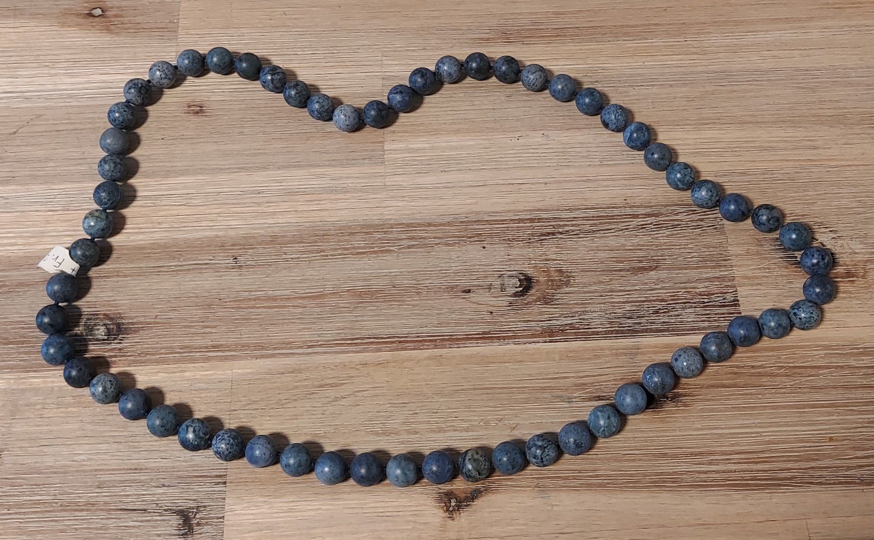 Catenine: Schöne Dumortierit Halskette matt – Nuovo e nell'imballaggio originale da Basel venduto da Mazzo84