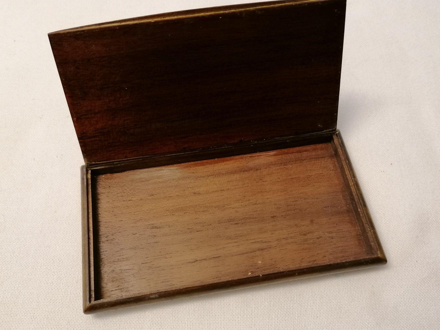 Barattoli: Antik Holz Zigarettendose - 3 - – Usato da Basel venduto da vintagecollector 2