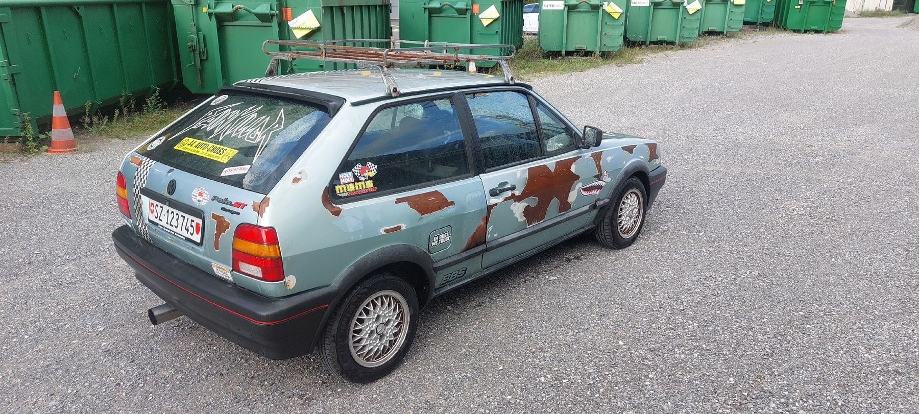 VW Automobili: VW POLO 86C GT SHITBOX EDITION – Usato da Muotathal venduto da sil_nd66 3