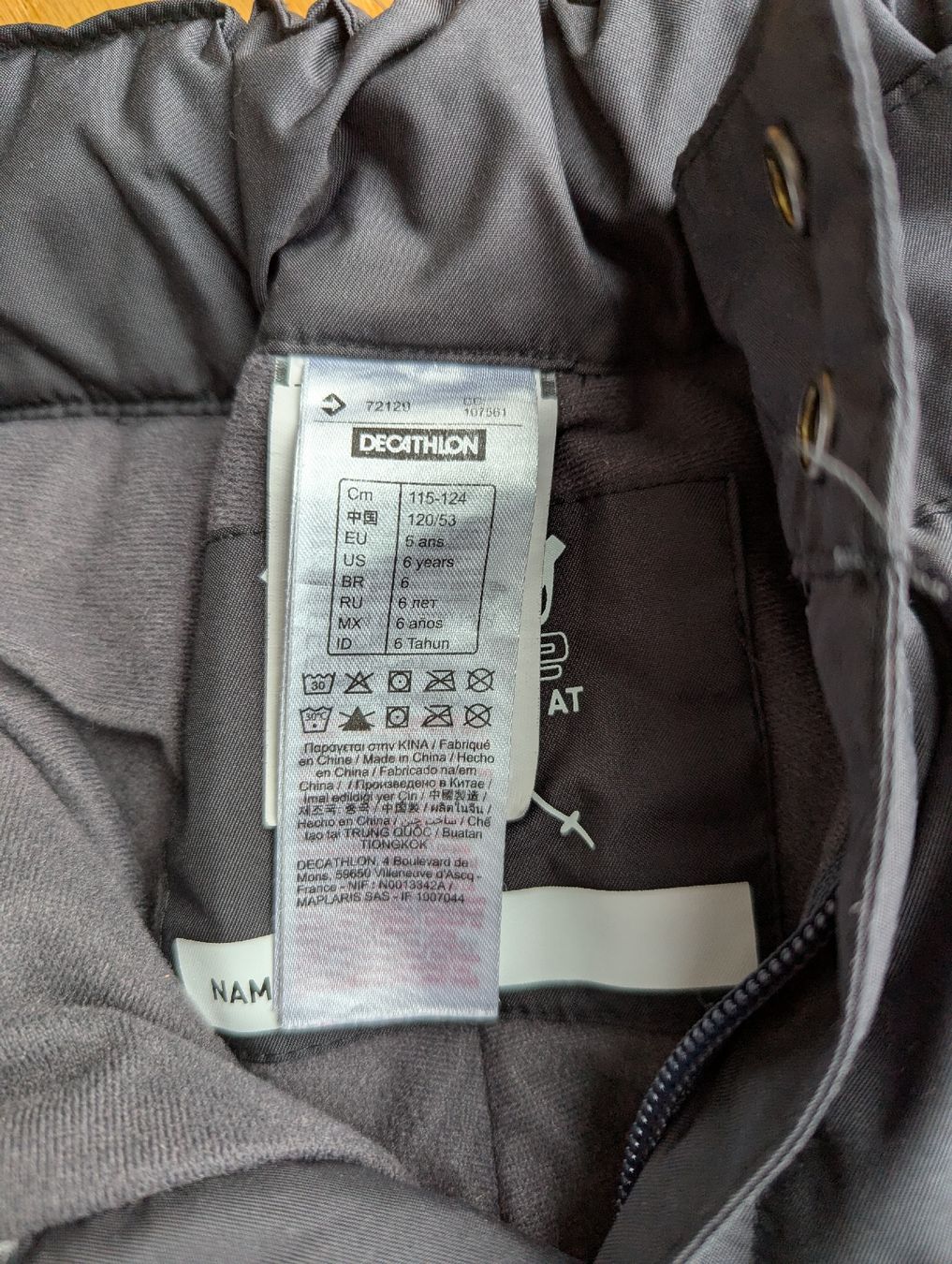 Decathlon Pantaloni: Ski Hose Grösse 116 - 122 Decathlon – Usato da Wallisellen venduto da Taurusit 1