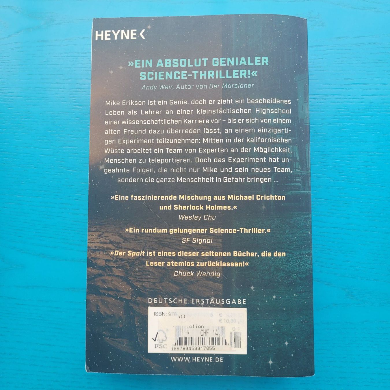 Libri: Peter Clines- Der Spalt – Usato da SCHÜBELBACH venduto da CoKaHa 1