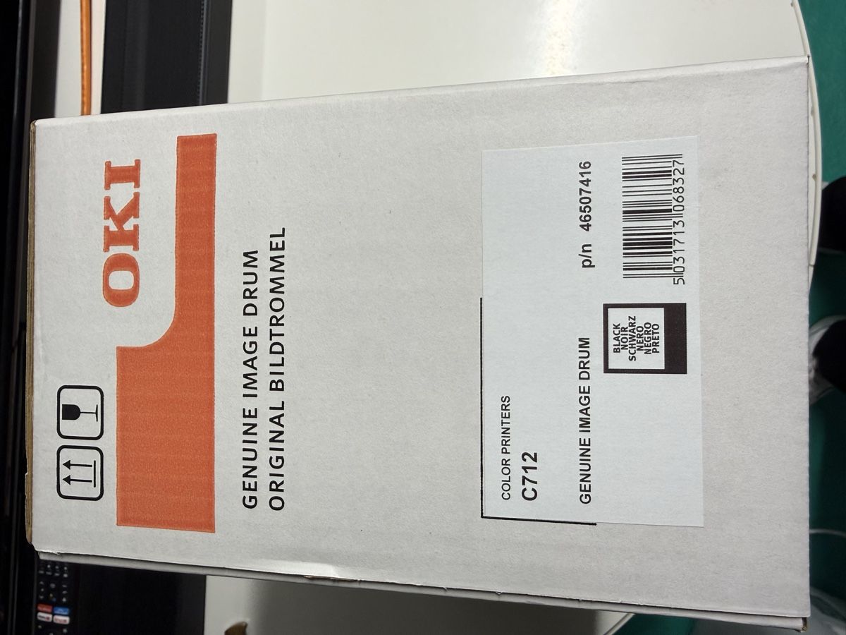 Oki Cartucce per stampanti & toner: Original OKI C712 Bildtrommel Schwarz – Nuovo e nell'imballaggio originale da Spreitenbach venduto da dan_xz6t 1