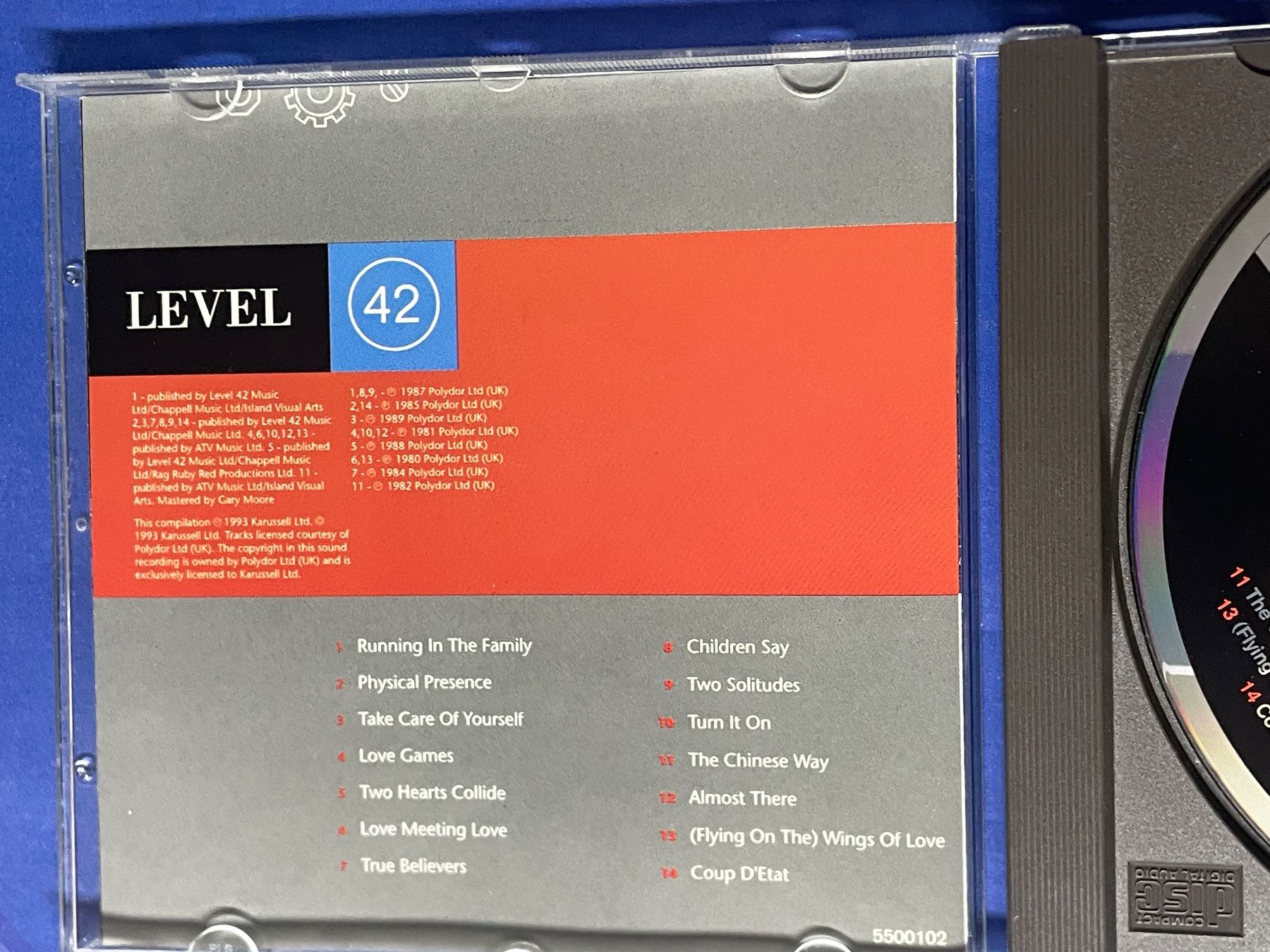 CDs: Level 42 – Gebraucht aus Muri b. Bern von AdidasCollector 3