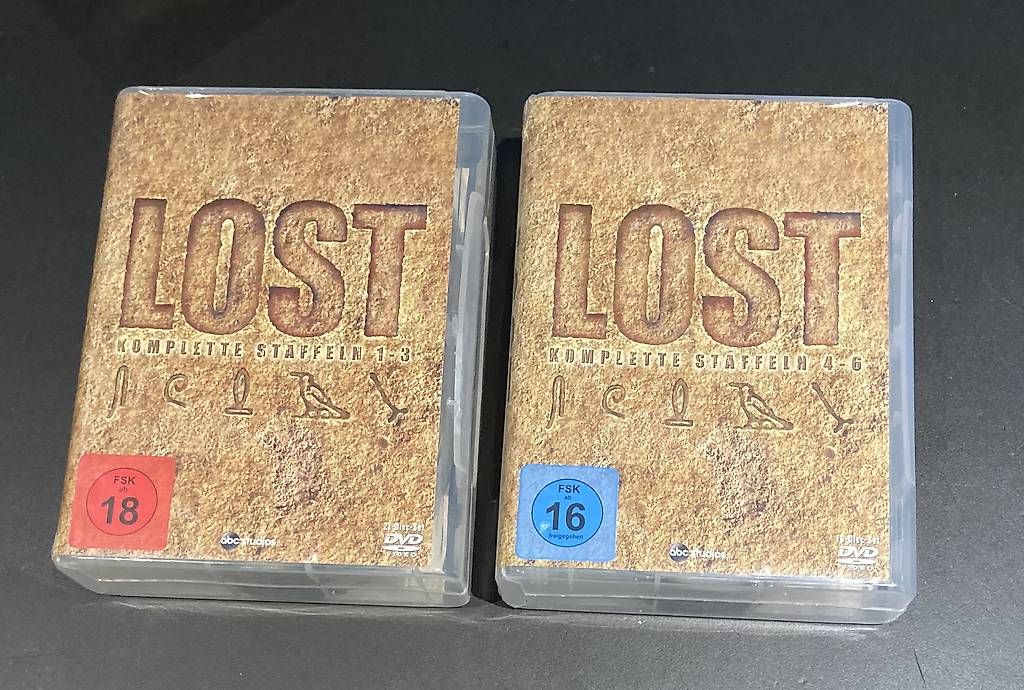 Tutti i DVDs: Lost komplette Serie, Staffel 1-6 – Usato da Bellach venduto da lia_26tj 2