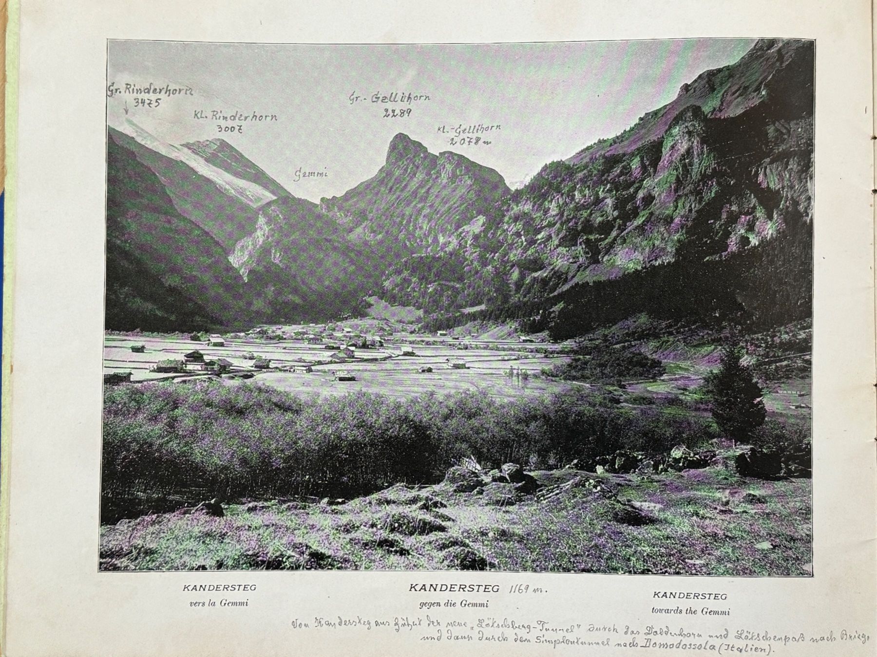 Libri: Gemmi Pass Ansichten ca 1907 – Usato da Adliswil venduto da buch_und_kunst 2