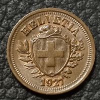 1 RAPPEN JAHR 1927 - SCHWEIZ / RAR