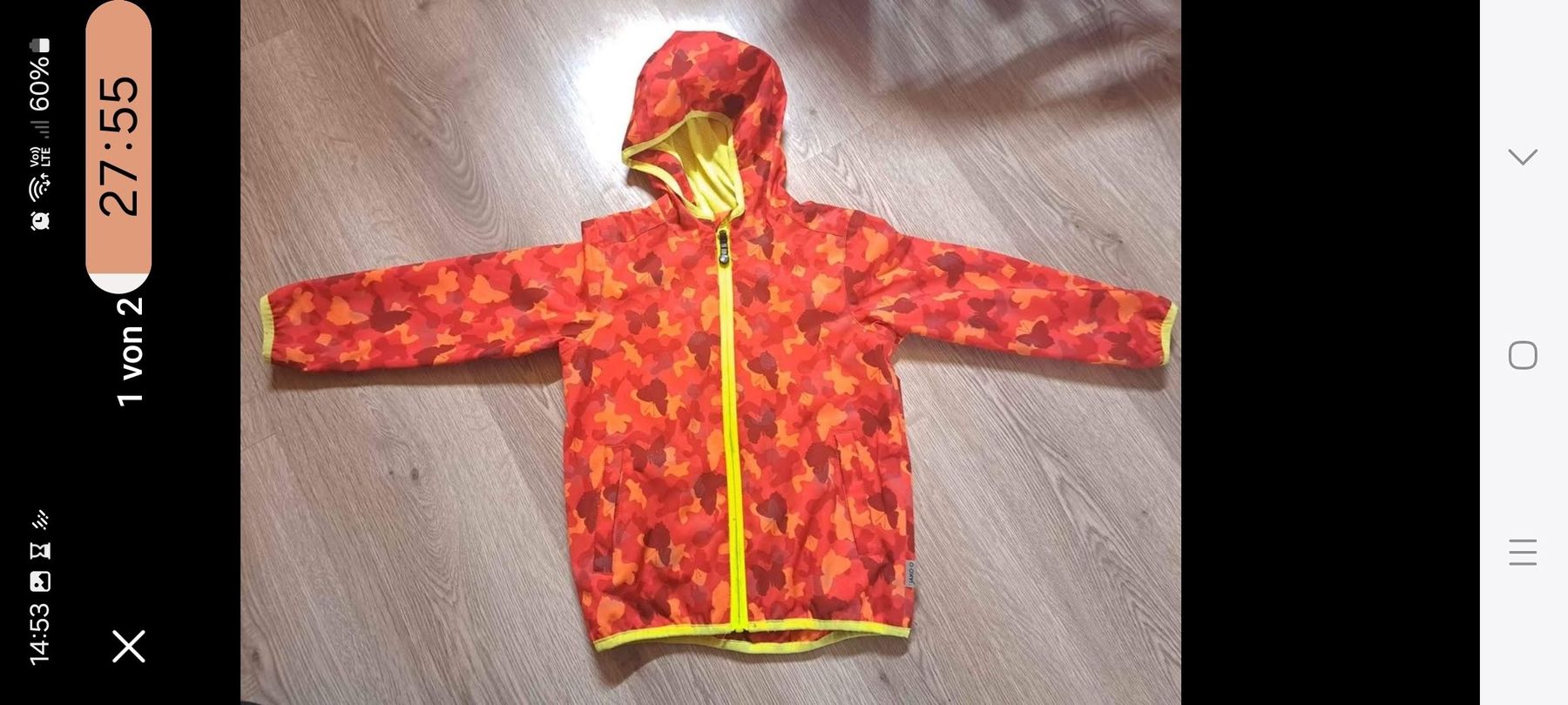 Giacche & Cappotti: regenjacke 104/110 – Nuovo (secondo la descrizione) da Eriswil venduto da swe_t72b