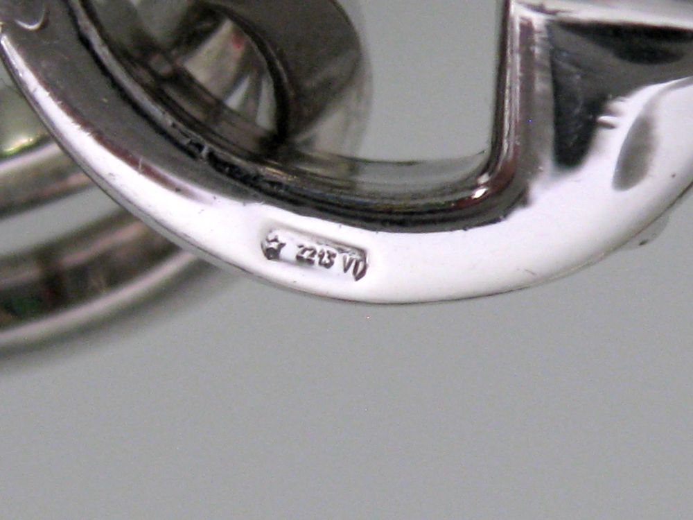 Bracelet Jonc Pianegonda En Argent Sterling - Occasion En Superbe état - Style Argenté
