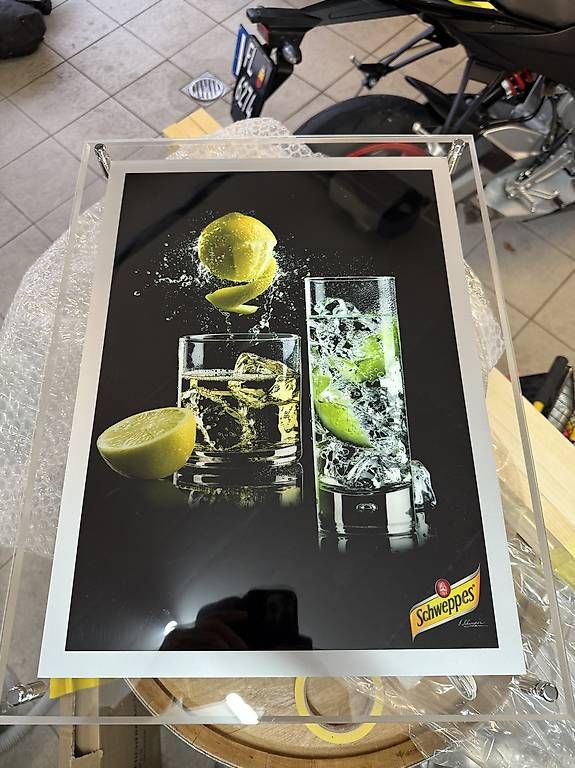 Insegne: Leuchtende Werbetafel von Schweppes – Usato da Eschen venduto da Aberto