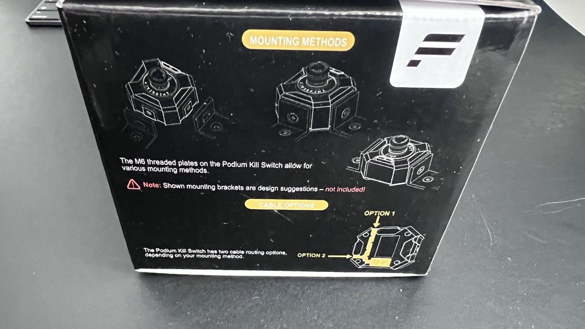 Fanatec Controller: Fanatec PODIUM KILL SWITCH DD1, DD1 PS4, and DD2 – Usato da Urtenen-Schönbühl venduto da ved_g8bn 3