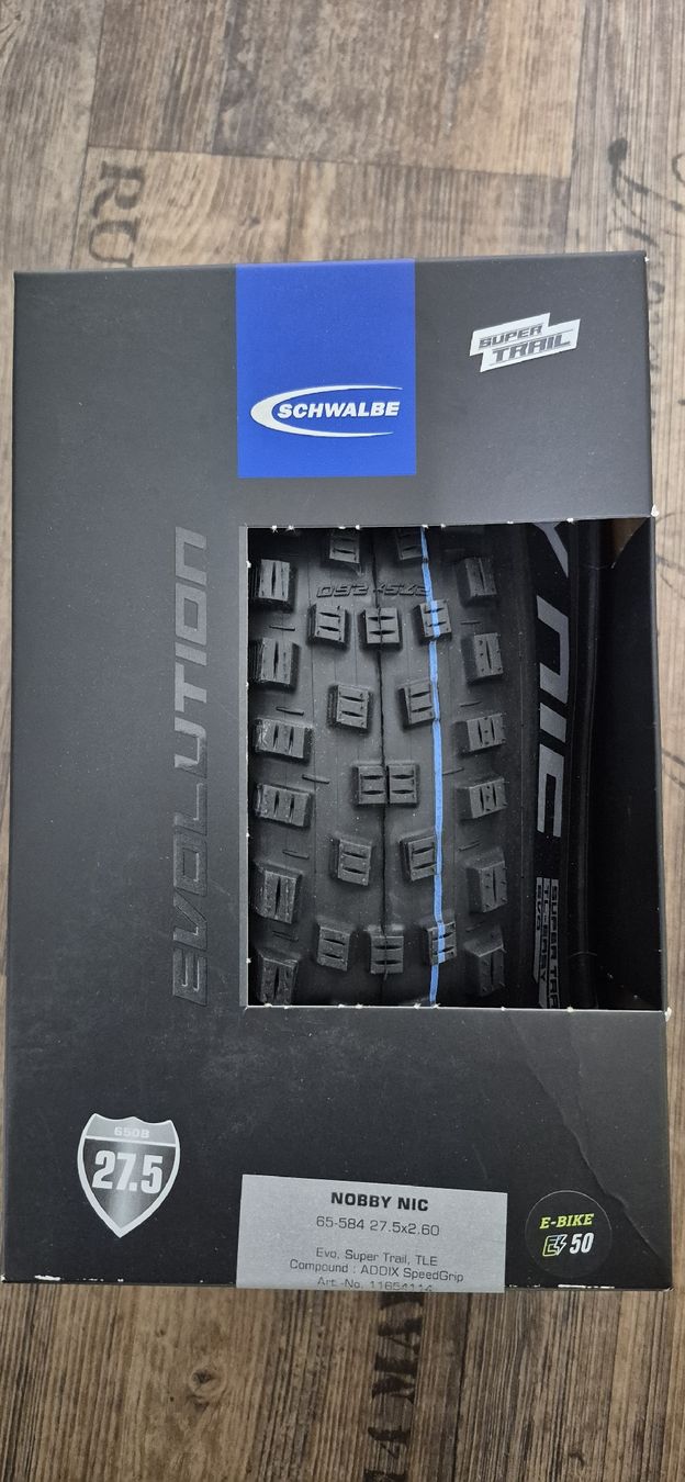 Pezzi di ricambio: Schwalbe Nobby Nic 27.5 x 2.60 – Nuovo e nell'imballaggio originale da Dornach venduto da Signs0