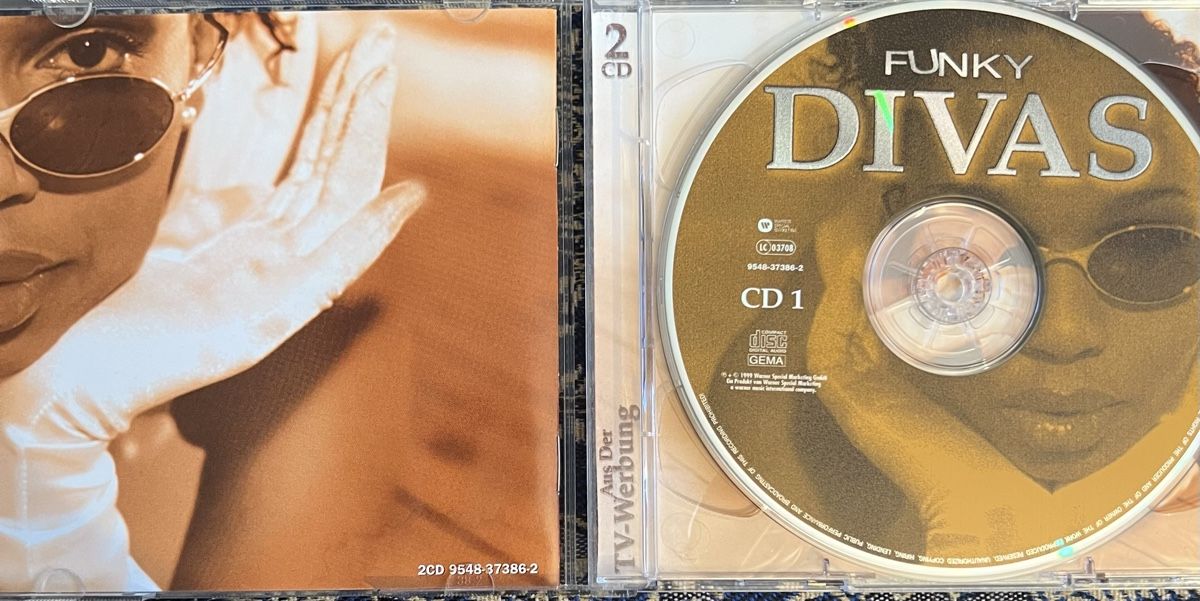 CDs: Funky Divas Doppel-CD Compilation guter Zustand – Gebraucht aus Basel von Caramelbonbon 1