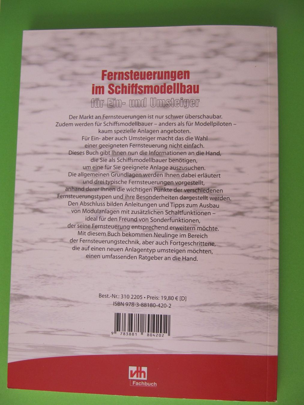 Libri: Fernsteuerungen im Schiffsmodellbau VTH-Fachbuch – Usato da Basel venduto da Kuba2 1
