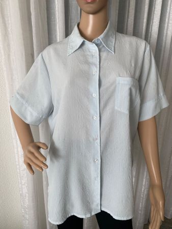 RARITÄT - stilvolle und edle Bluse, hellblau, 44