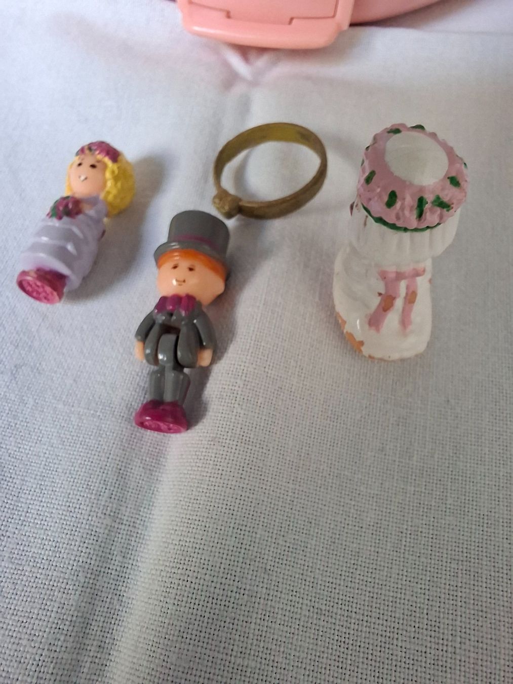 Polly Pocket Carillon: Polly Pocket 1989 Wedding Day mit Ring 100% – Usato da Möhlin venduto da teddybaer8 3