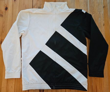 Jacke adidas Grösse L retro Equipment black&white