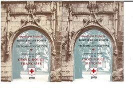 Croix rouge 1970 2 couverturs différentes 2 Heftchen **