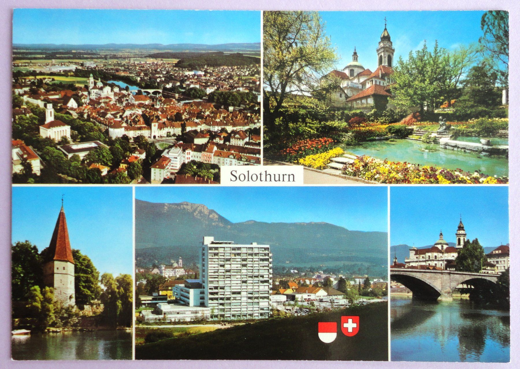 Cartoline postali: Solothurn – Usato da Fétigny venduto da Billy2miny