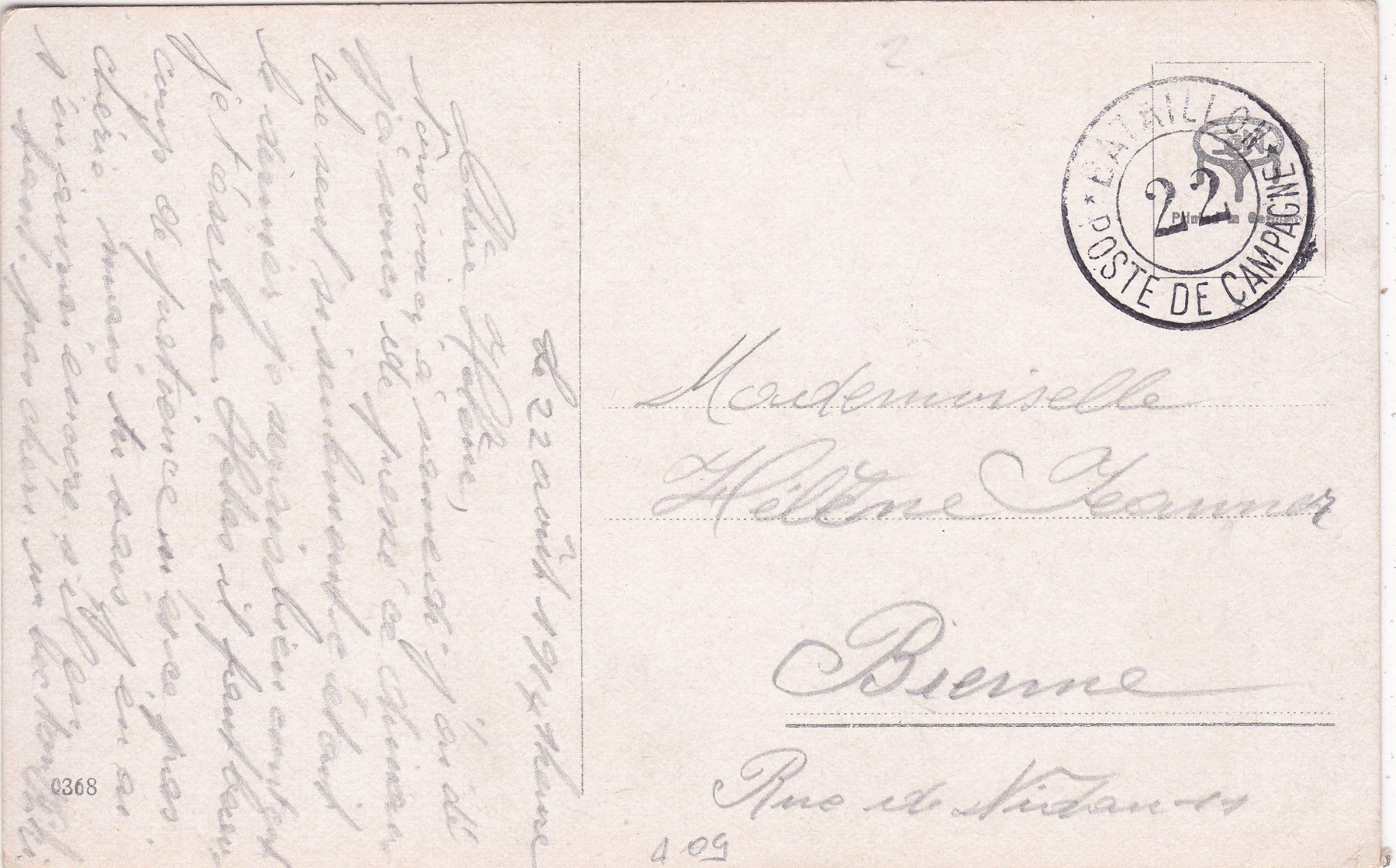 Cartoline postali: Kitsch Paar Blumen Liebe Kuss – Difettoso da Herisau venduto da Lisegrat2008 1
