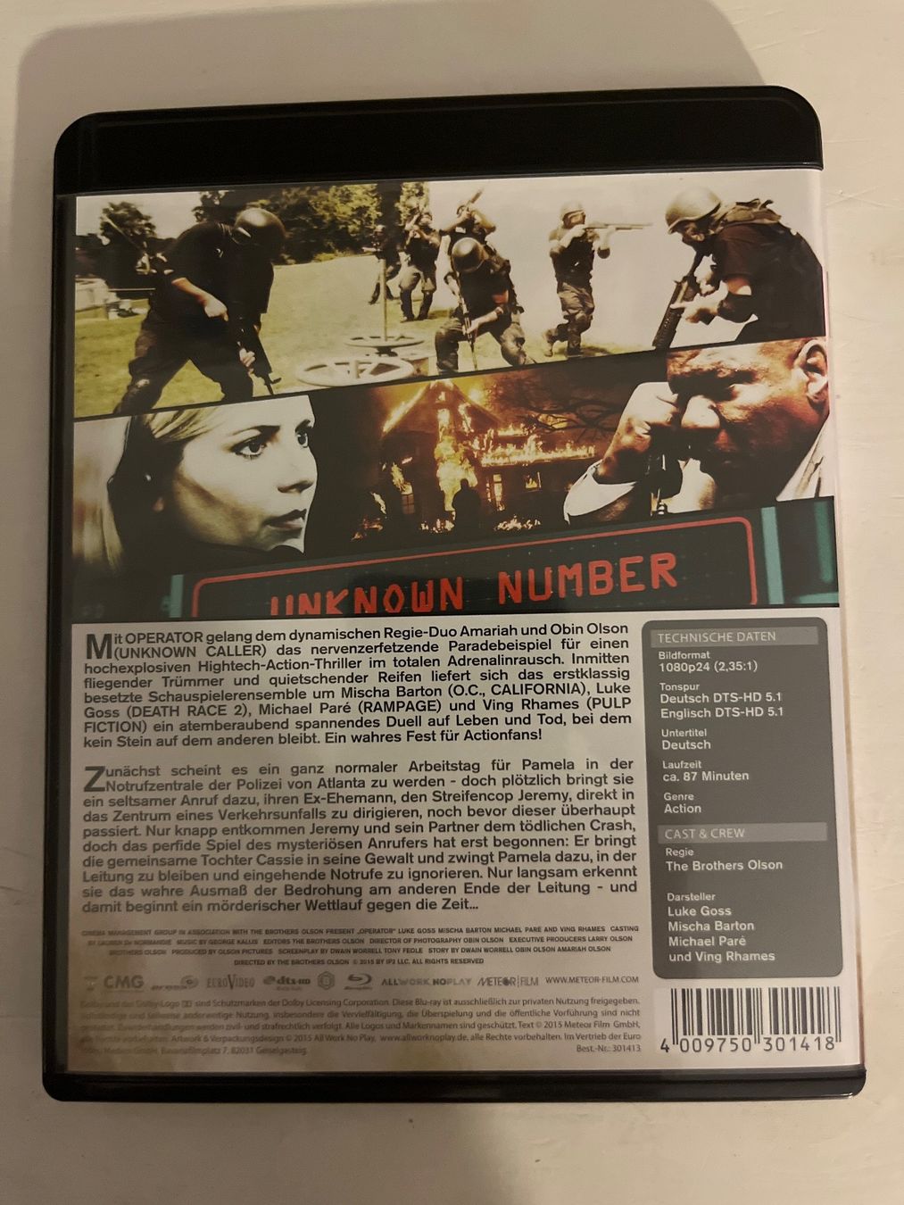 Tutti i DVDs: Operator (2015) Blu-ray 📀 – Nuovo (secondo la descrizione) da Sierre venduto da black.box 1