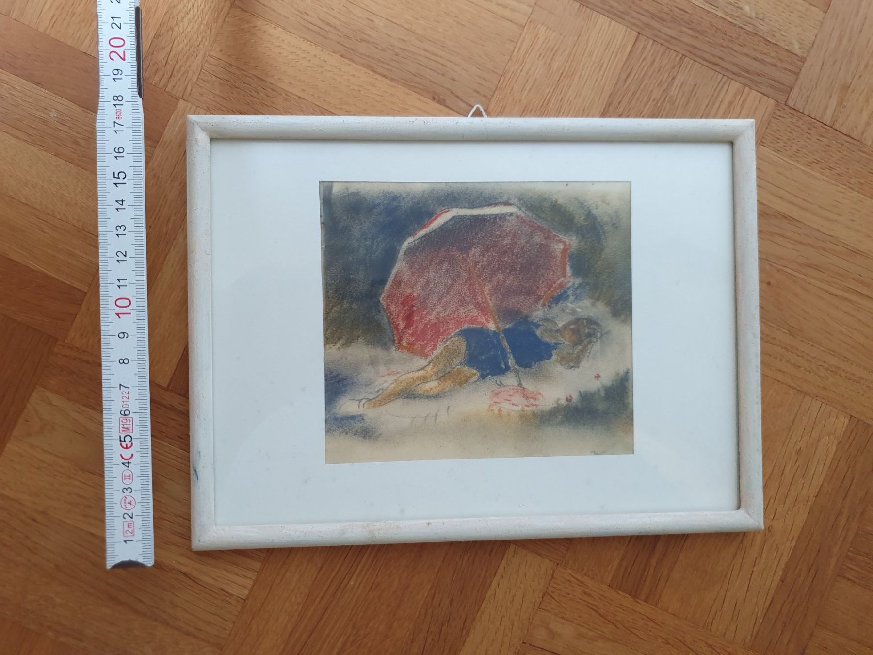 Poster & Bilder: Bild Frau am Strand 17x22 cm – Gebraucht aus Winterthur von Natascha_1994 1