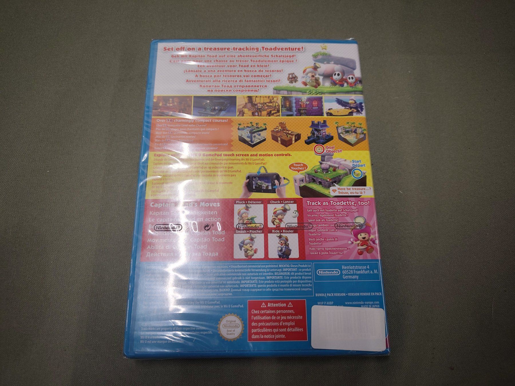 Nintendo Giochi: Jeu Wii U Capitain Toad Treasure Tracker Neuf +Amiibo ouvert – Nuovo (secondo la descrizione) da Saxon venduto da dan_drn5 1