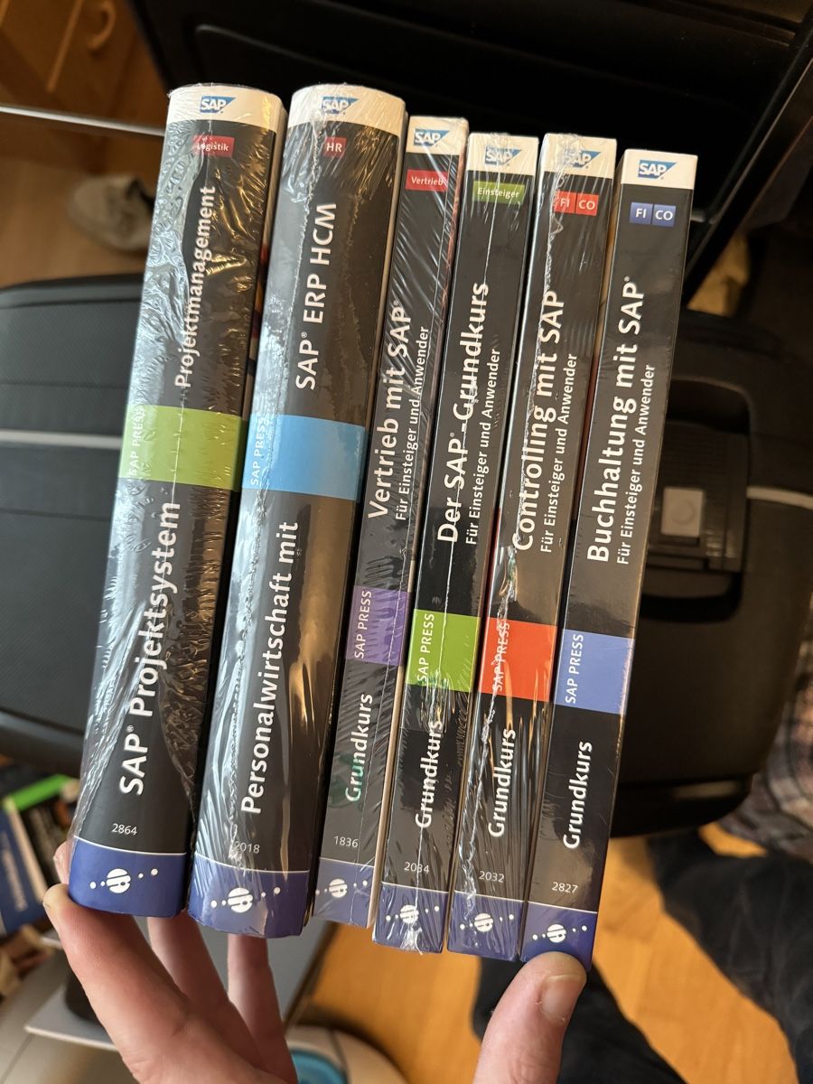 Bücher: SAP Bücher – Neu und originalverpackt aus Flawil von Blue_Beam