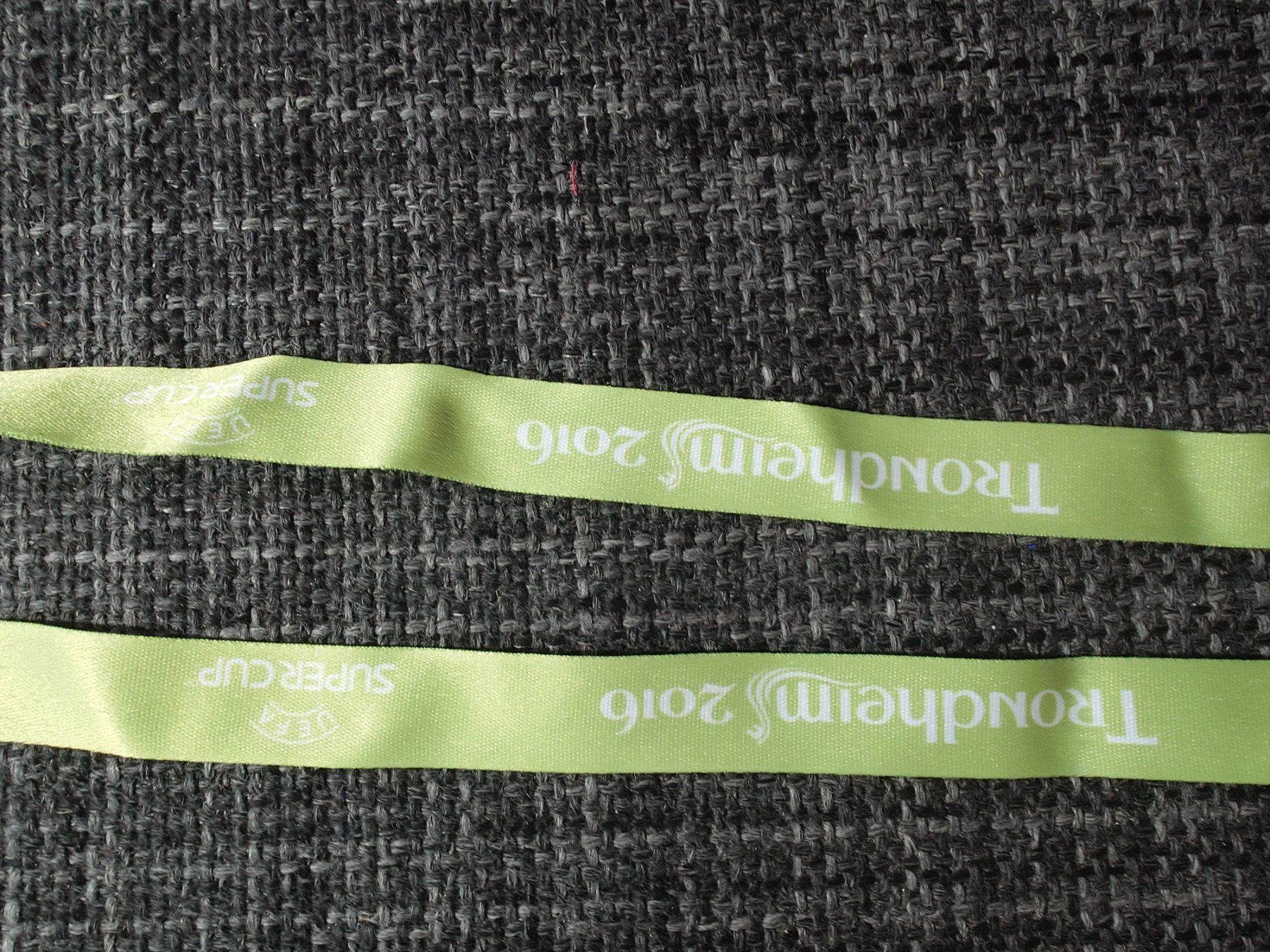 UEFA Placchette & Badge: UEFA Supercup 2016 Trondheim Lanyard/Tour de Cou – Usato da Genève venduto da arnoo 2