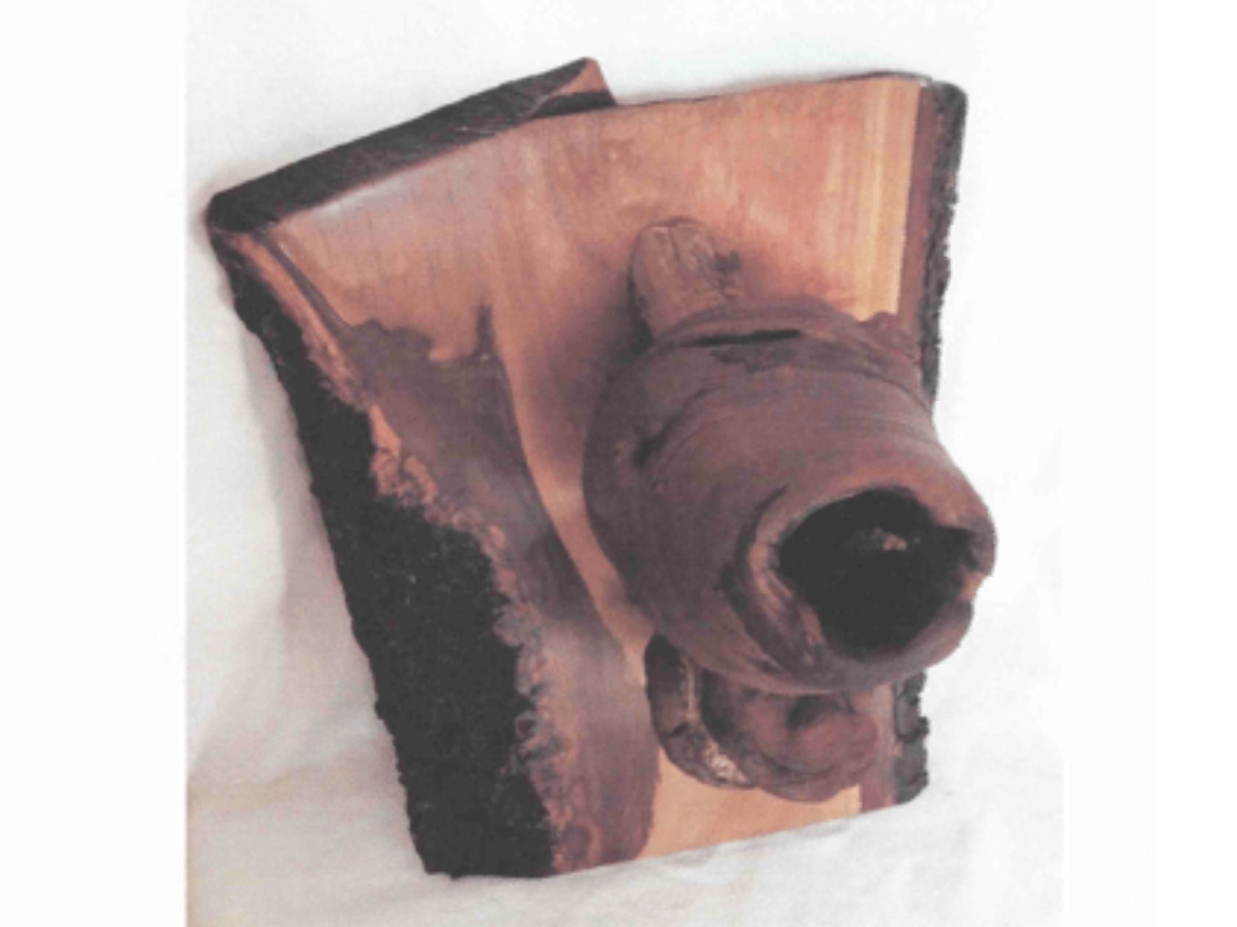 Articoli in legno: Sculpture sur bois, murale, Ph. Blanchet – Nuovo e nell'imballaggio originale da DUGNY (-Leytron) venduto da Rdeny 1