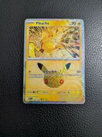 30th Anniversary Pikachu Holo 52/128 (30/30) NM Ab 1