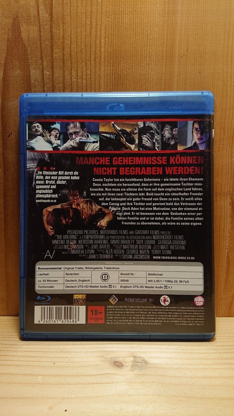 Tutti i DVDs: THE HOLDING Blu-Ray – Usato da Wilderswil venduto da Exebub 1