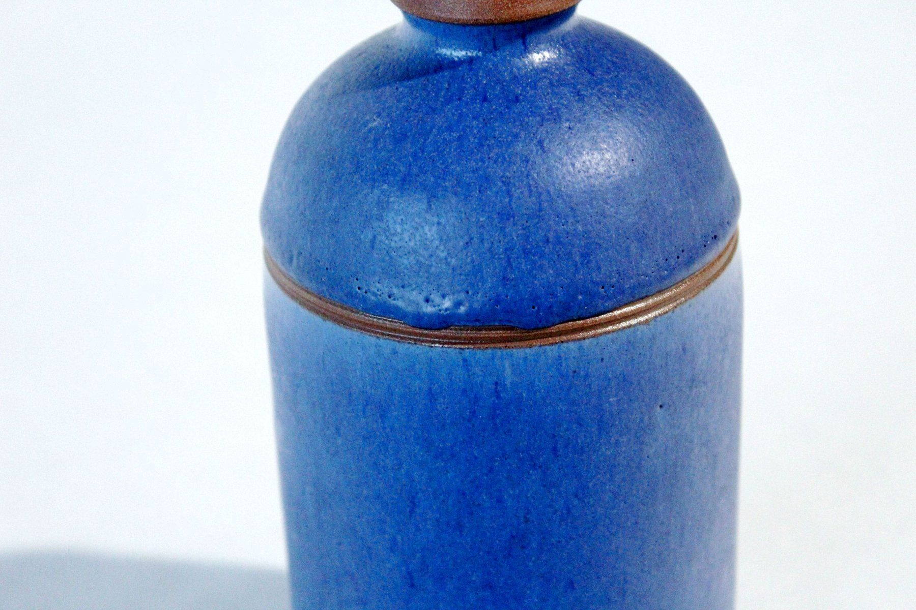 Vasen & Gefässe: Monogrammierte Unikat - STUDIOKERAMIK - VASE / FLASCHE, 1980 – Gebraucht aus Bern von kultiges 3