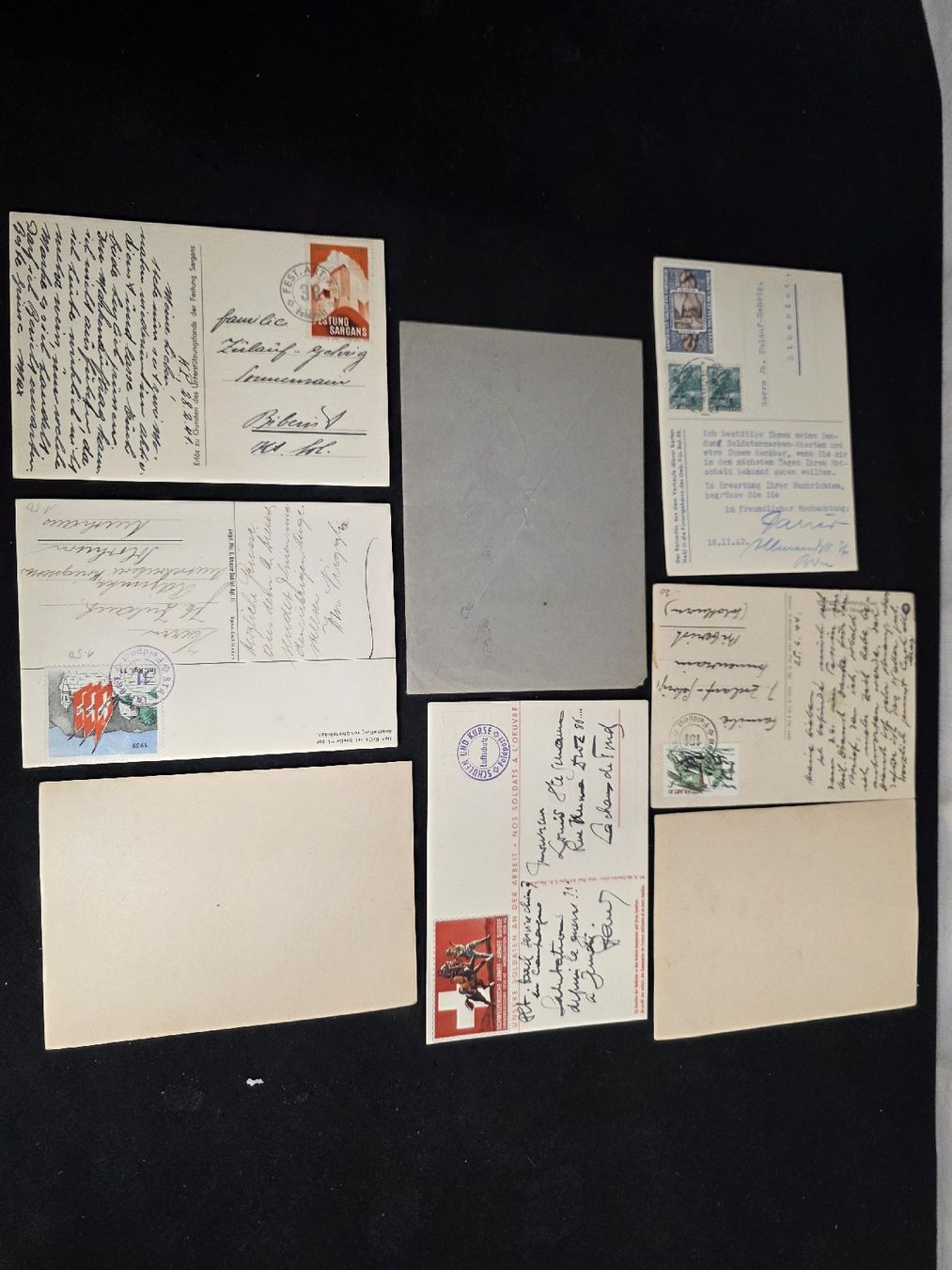 Alle Briefmarken: Militär Briefmarken , WK II, Schweizer Armee, Briefe – Gebraucht aus Wolfertswil von Antiko 3