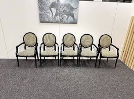 5 elegante Vintage Stühle/Armlehnstühle